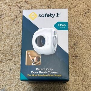 Safety 1st White Door Knob Covers - 3 Pack
